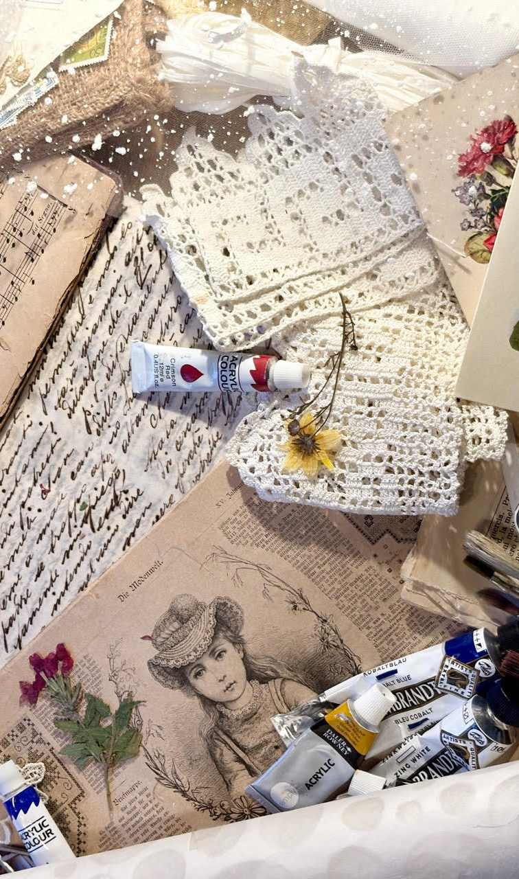 Malen und kreative Materialien